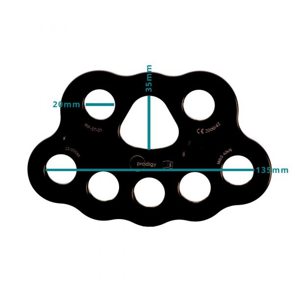 5-Point Aerial Rigging Plate - Prodigy